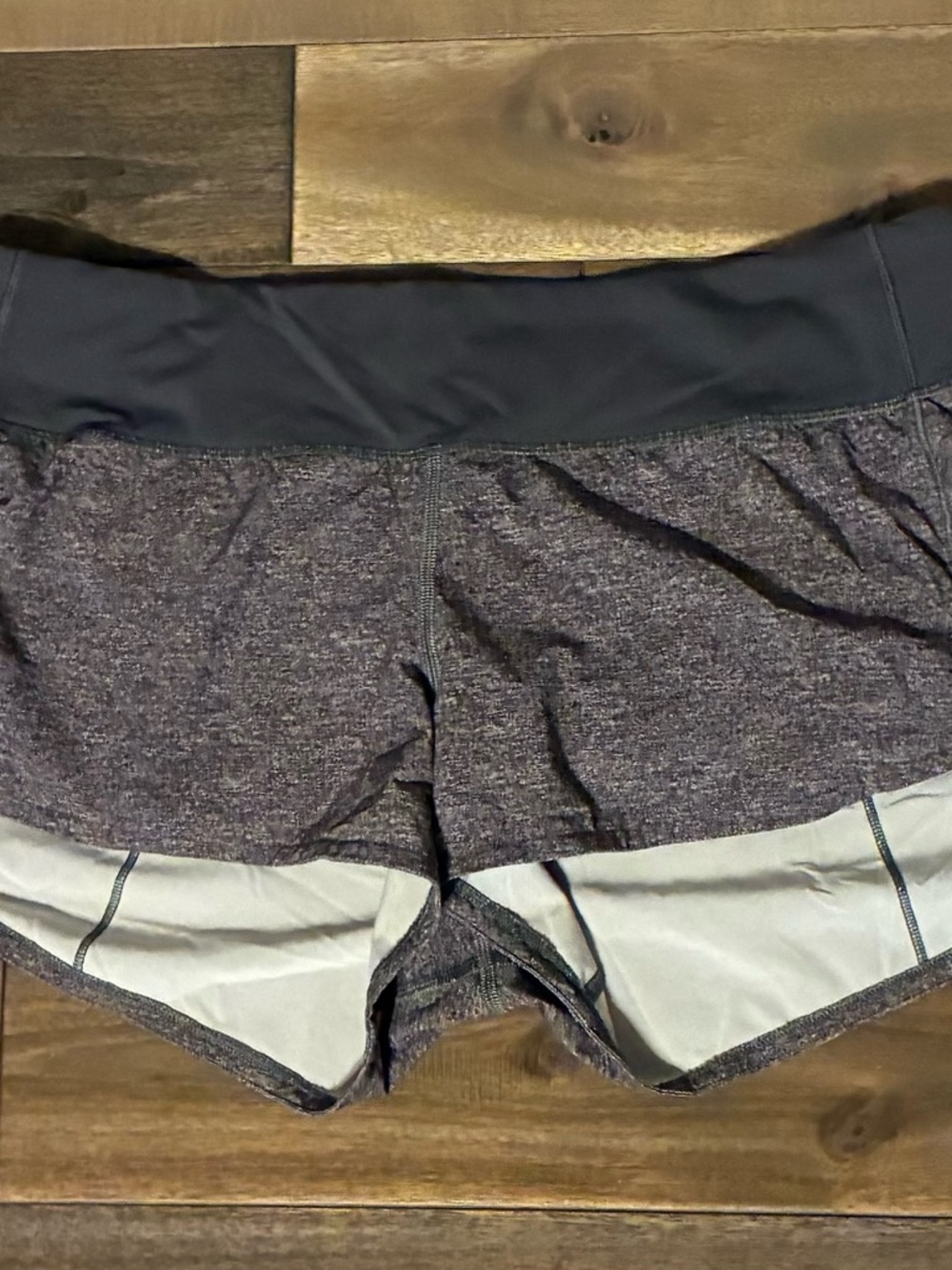 lululemon athletica Heathered Running Shorts Size 8